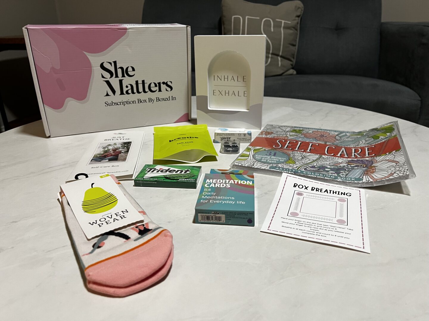 Self-Care Hack with the She Matters Subscription Box